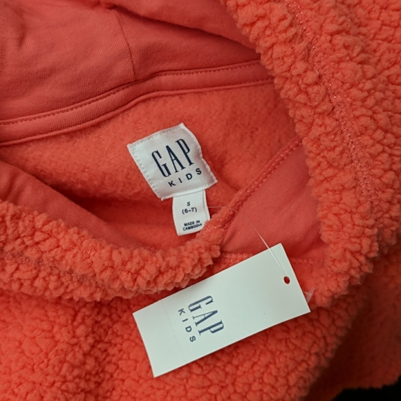 Gap Kids Cozy Plush hooded Sweatshirt l S - Picture 4 of 4